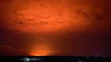 На Кировоградской и Кременчугской ТЭЦ после ракетных ударов вспыхнули сильные пожары