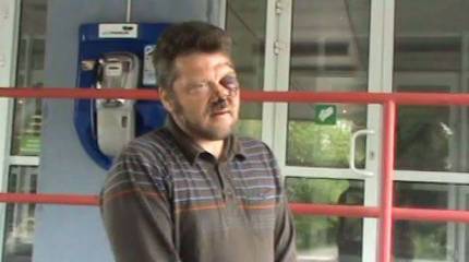 Украинский журналист, вышедший 9 мая со знаменем Победы, был жестоко избит во Львове