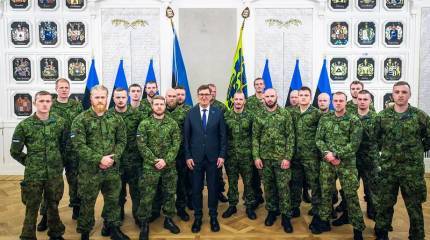 В помощь «коалиции желающих» Эстония может отправить на Украину роту военнослужащих