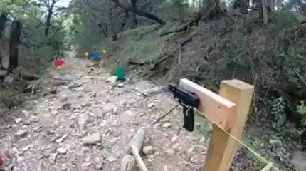 Выстрел из пистолета с заваренным дулом: показаны результаты специфического эксперимента