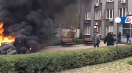 Центральная Украина "согревается" покрышками - о событиях в Кривом Роге