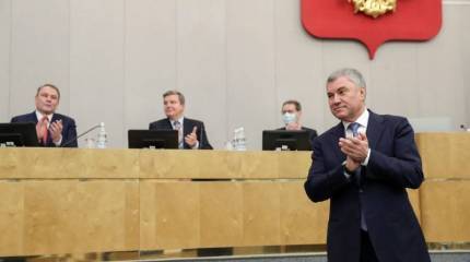 Госдумой одобрен законопроект о праве президента Путина баллотироваться ещё дважды