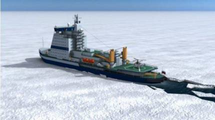 В Петербурге заложен первый серийный ледокол типа ЛК-60
