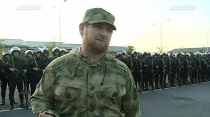 Глава Чечни провёл проверку боеготовности спецподразделений республики