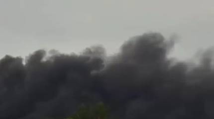 Серия ударов нанесена по военным объектам в Харькове и Днепропетровске - горят склады с оружием