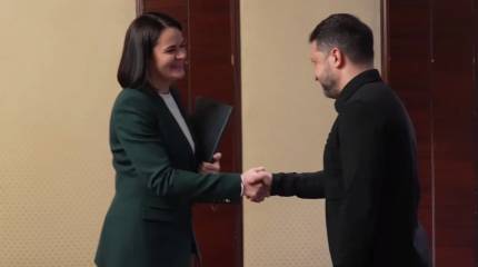 Обсудили «российское вмешательство»: Зеленский встретился с Тихановской