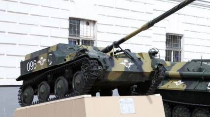 Техника в Музее истории ВДВ в Рязани