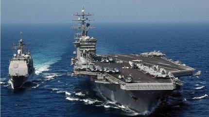 Авианосная группа ВМС США вновь вошла в Средиземное море