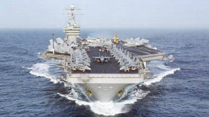 В Средиземное море вошла АУГ ВМС США во главе авианосцем «Эйзенхауэр»
