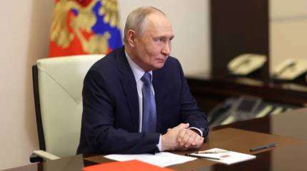 Президент Путин указал на снижение ВВП России в течение двух месяцев подряд