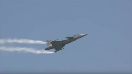 В Китае привели пример "доминирования" JAS 39 Gripen над Су-27