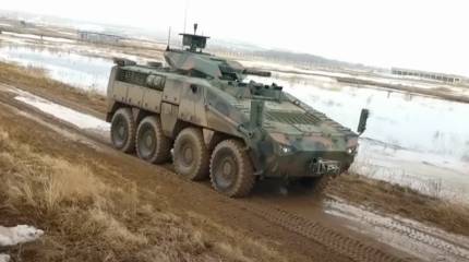 Казахстан готов принять на вооружение новую многоцелевую бронированную машину «Барыс 8х8»