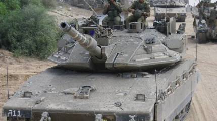 Танк ЦАХАЛ обстрелял позиции радикальной группировки в Ливане, откуда запускались ракеты в сторону Израиля