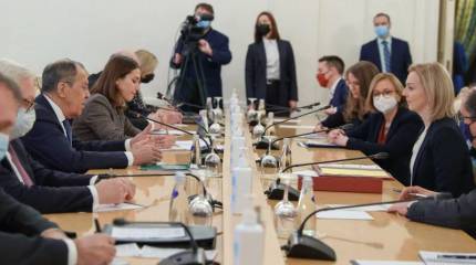«Разговор немого с глухим»: Сергей Лавров прокомментировал переговоры с главой британского МИД Лиз Трасс