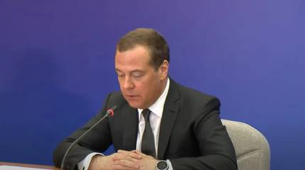 Доходчивый подтекст поста Медведева о вчерашнем массированном ударе по Киеву