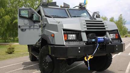 МВД Украины получило первые бронеавтомобили «Варта-2»