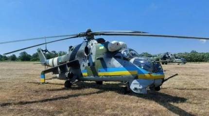 Чехия завершила передачу Украине вертолётов Ми-24В, поставив последние машины