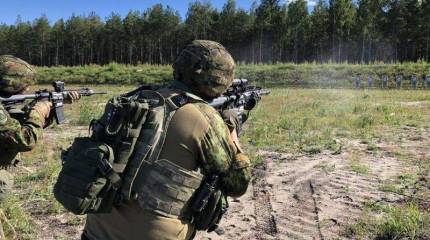 Эстонская армия начала перевооружение на новые автоматические винтовки