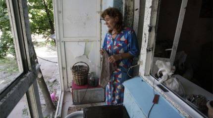 Украинские силовики обстреляли школы, жилые дома и епархиальное управление в Горловке