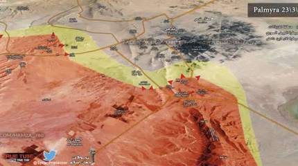 О боях за Пальмиру и бомбардировках позиций ИГИЛ в районе Ракки и Дейр-эз-Зора