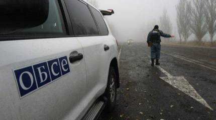 ОБСЕ потребовало от ополчения прекратить военные действия в районе Дебальцево