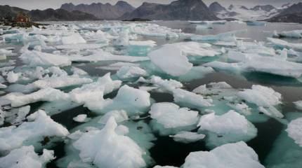 Количество льда в Арктике уменьшается на глазах