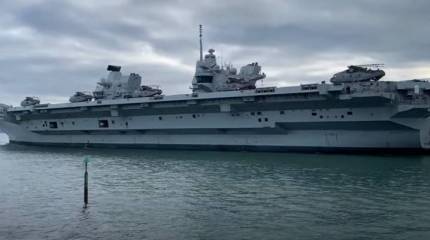 В Британии назвали условие, при котором авианосец Queen Elizabeth может превратиться «в лёгкую мишень для противника»