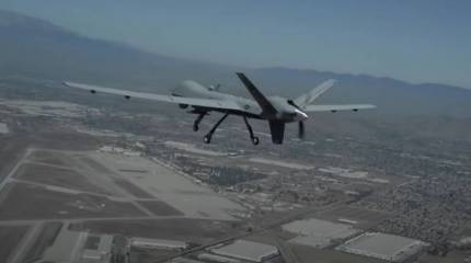 Российский военно-транспортный самолёт Ан-26 сумел уклониться от столкновения с двумя беспилотниками США на севере Сирии