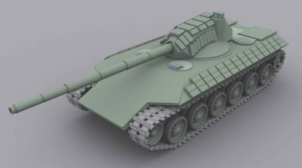 Советская «Армата» из 1970-х. Проект танка Т-74