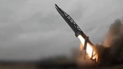 Украина показала испытания «баллистической ракеты FP-7»