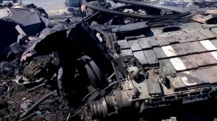 Приводится информация об ударе по воинской части 79-й десантно-штурмовой бригады ВСУ в Николаевской области