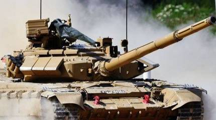 Российские Т-90А демонстрируют свою неуязвимость под Дамаском