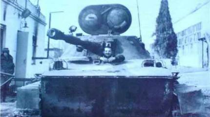 Танки ПТ-76 в боях на Северном Кавказе