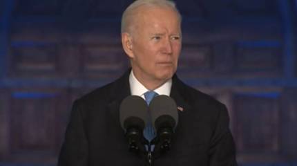 В Вашингтоне утверждают, что Джо Байден не призывал к смене власти в России