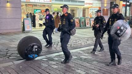 Китай представил сферического робота RB21H для городского патрулирования