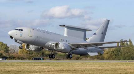 ВВС Великобритании подтвердили успешный испытательный полёт первого самолёта ДРЛО E-7 Wedgetail