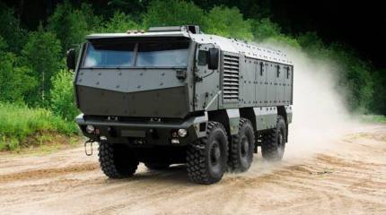 New photo of the prototype of the Typhoon armored vehicle