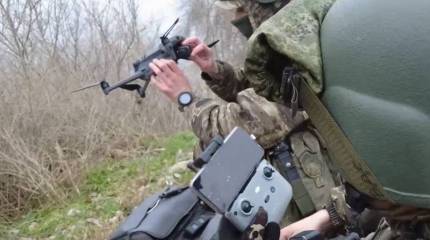 На Херсонском направлении пресечена попытка украинской ДРГ высадиться на левый берег Днепра