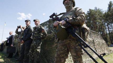 Во Львове начался заключительный этап совместных с США учений  Fearless Guardian-2015