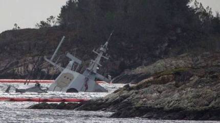 В ВМС Норвегии рассказали, как будут поднимать затопленный фрегат