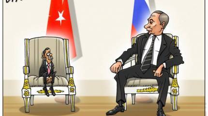 Ехидные комментарии. Кто следующий на поклон к Путину?