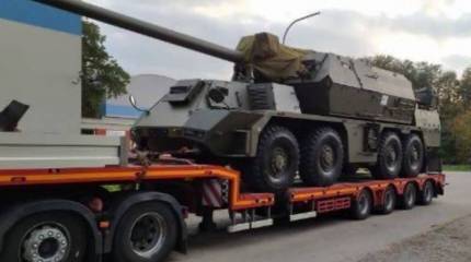 Словакия поставила на Украину очередные 155-мм САУ Zuzana 2