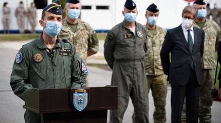 Минобороны Литвы: Прибывшие в Шяуляй итальянские лётчики будут обеспечивать безопасность стран Балтии