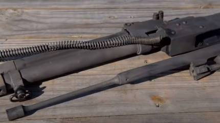 В сети показали, как зарубежную копию автомата Калашникова разорвало при стрельбе