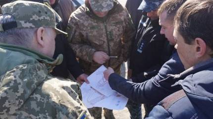 В Киеве презентовали проект новой военно-морской базы в Азовском море