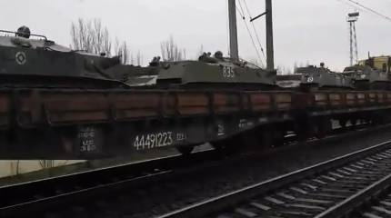 «Умные дроны» армии РФ успешно атаковали железнодорожный состав с техникой ВСУ