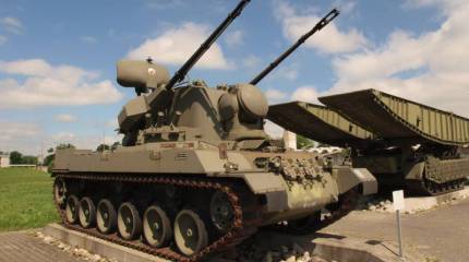 Зенитная самоходная установка Fliegerabwehrpanzer 68 (Швейцария)