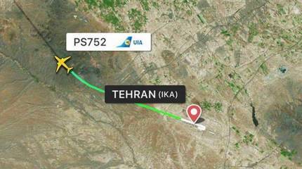 В столице Ирана рухнул украинский пассажирский лайнер