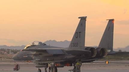 На учениях ВВС США замечены F-15E с тактическими ядерными авиабомбами B61-12