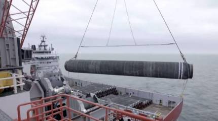 «Газпром» рассказал о сроках запуска газопровода «Северный поток–2»